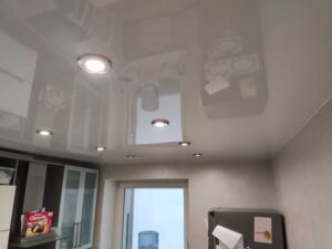 Замена светильников и трансформаторов в натяжном потолке